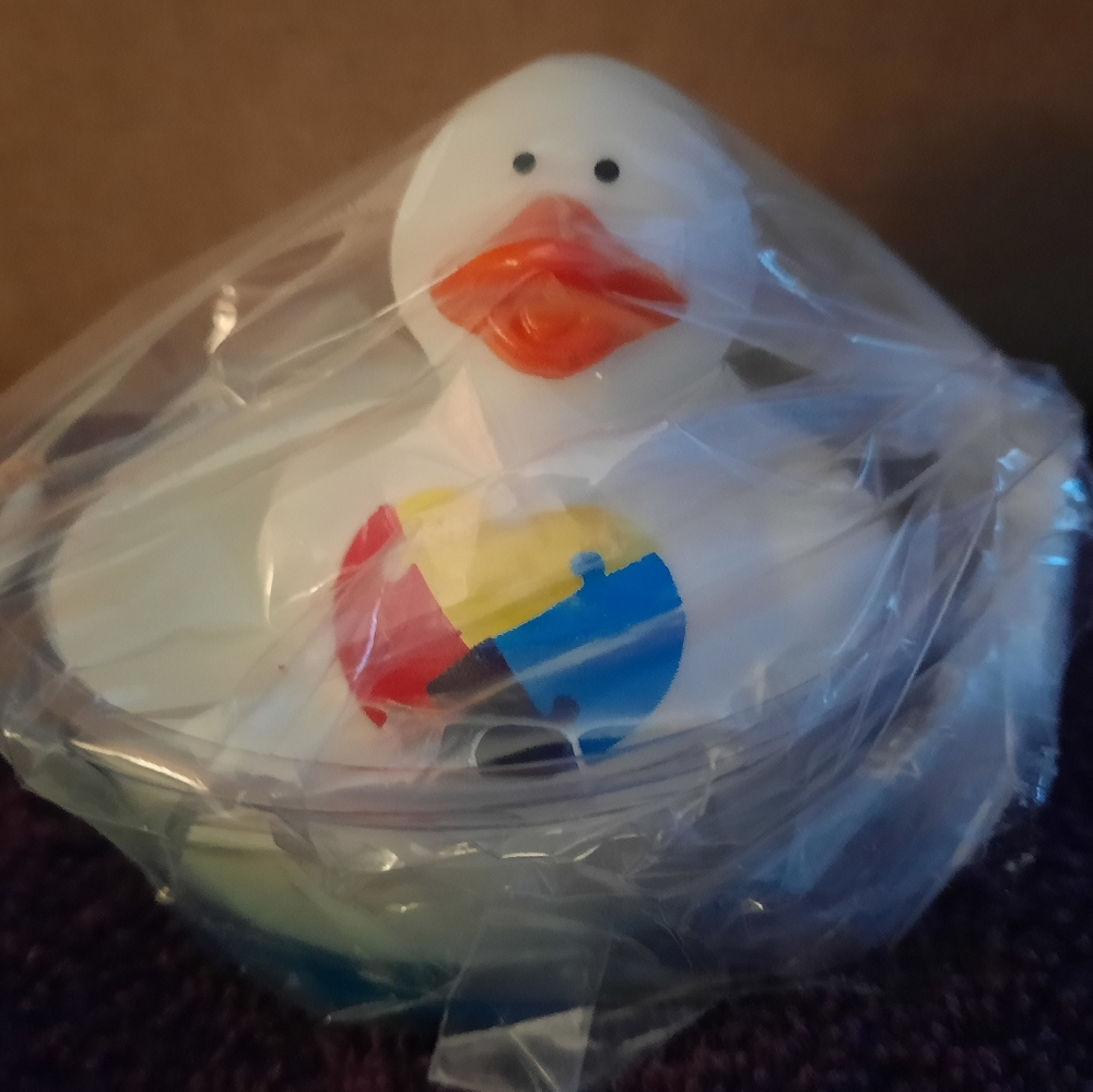 Country Suds Autism Duck Soap & Dish